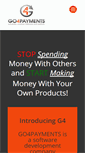 Mobile Screenshot of go4payments.com